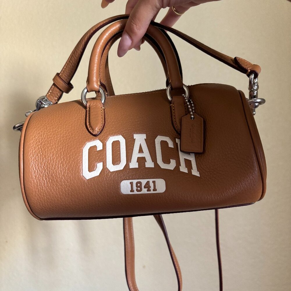 Coach Lacey Crossbody With Varsity